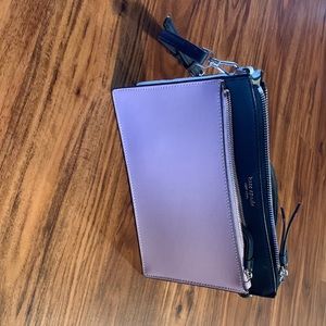 Kate spade small bag. Lilac/white/ navy. Dimensions: 9 1/2”x7”x2”